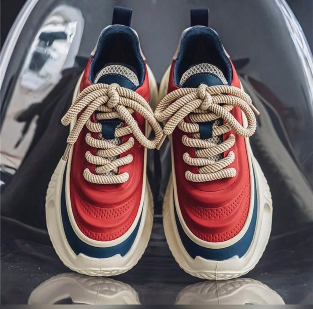 Tenis plataforma casual