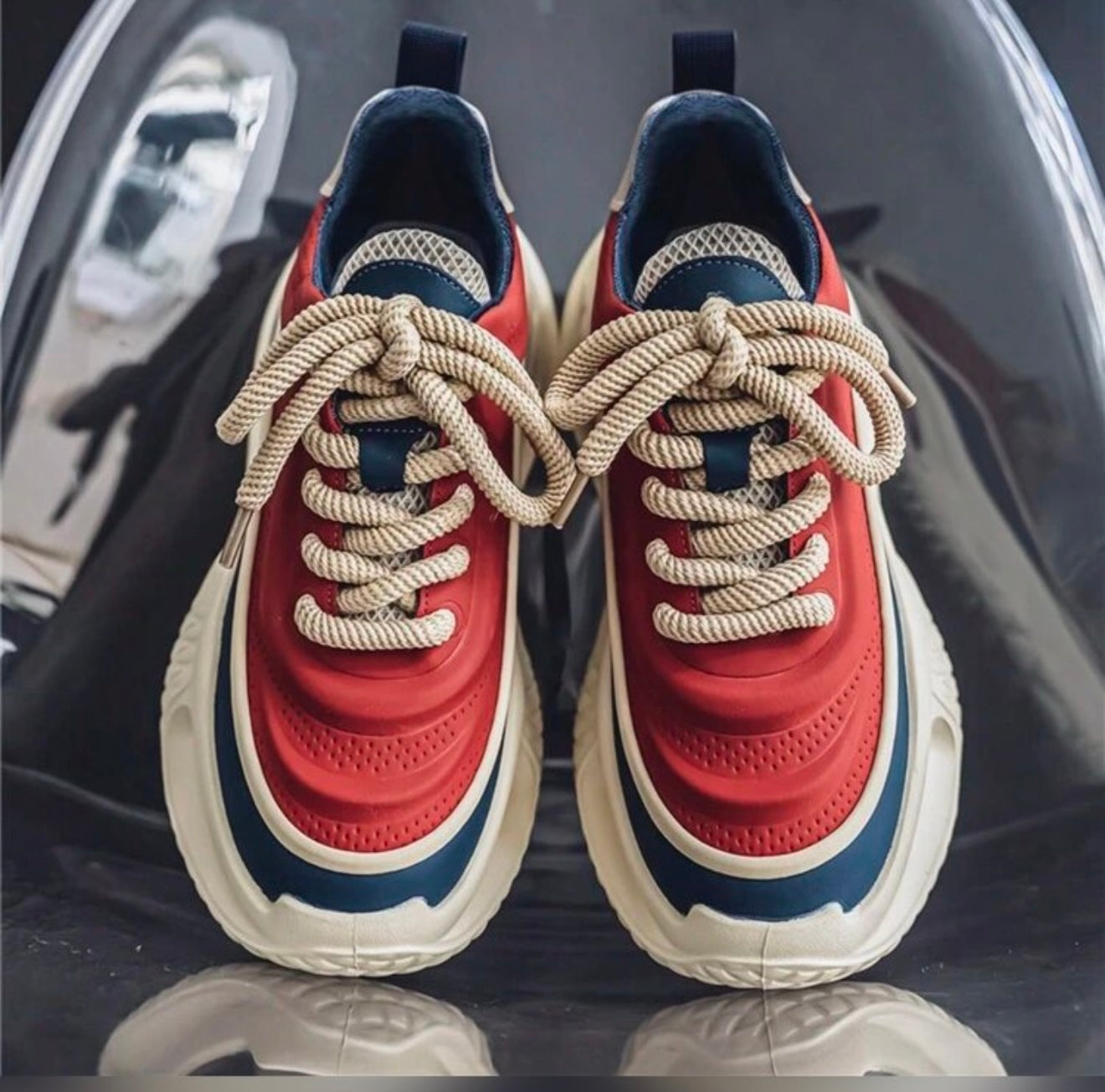 Tenis plataforma casual